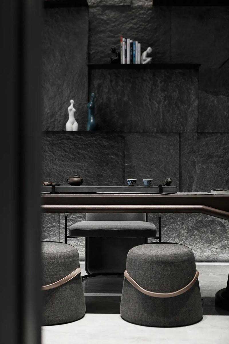 深圳鹽田極簡風(fēng)格家庭住宅裝修設(shè)計茶臺 深圳鹽田極簡風(fēng)格家庭住宅裝修設(shè)計茶臺