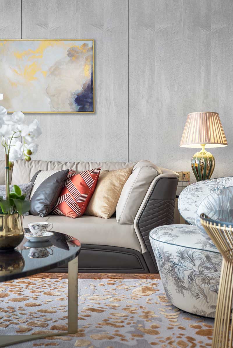 深圳羅湖現(xiàn)代輕奢風(fēng)格裝修客廳家具 深圳羅湖現(xiàn)代輕奢風(fēng)格裝修客廳家具