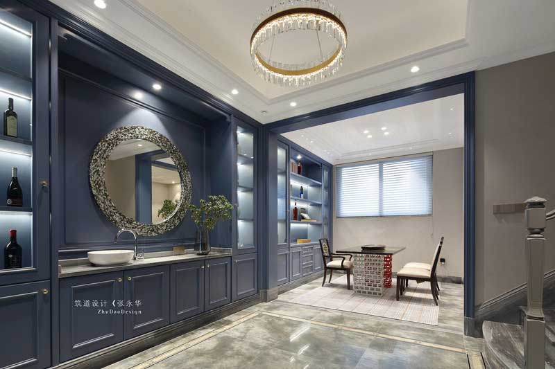 茶室裝修洗手臺(tái)