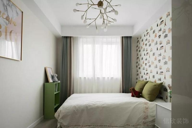 深圳鹽田簡約風格大戶型裝修設(shè)計方案圖次臥 深圳鹽田簡約風格大戶型裝修設(shè)計方案圖次臥