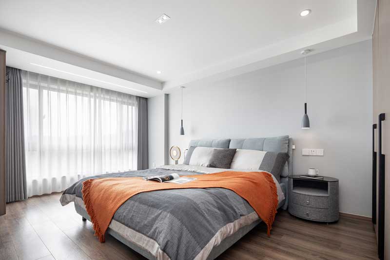 深圳羅湖區(qū)現(xiàn)代輕奢風(fēng)家居裝修設(shè)計主臥 深圳羅湖區(qū)現(xiàn)代輕奢風(fēng)家居裝修設(shè)計主臥