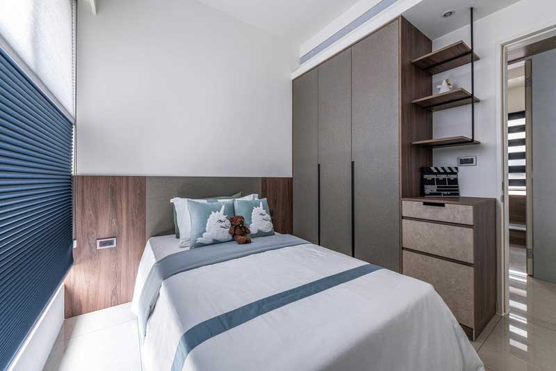 深圳福田區(qū)現(xiàn)代風(fēng)格家庭新房裝修工程案例次臥 深圳福田區(qū)現(xiàn)代風(fēng)格家庭新房裝修工程案例次臥