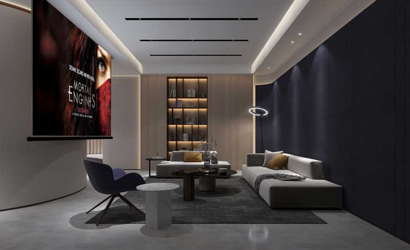 深圳南山區(qū)西麗輕奢新中式舊房三居室裝修影音視聽(tīng)室 深圳南山區(qū)西麗輕奢新中式舊房三居室裝修影音視聽(tīng)室