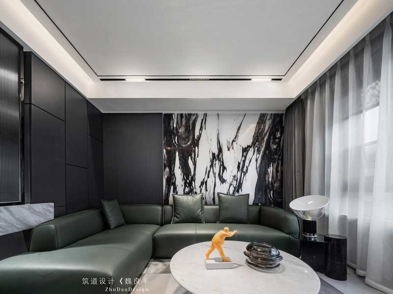 深圳南山家居新房裝修設(shè)計沙發(fā)背景墻