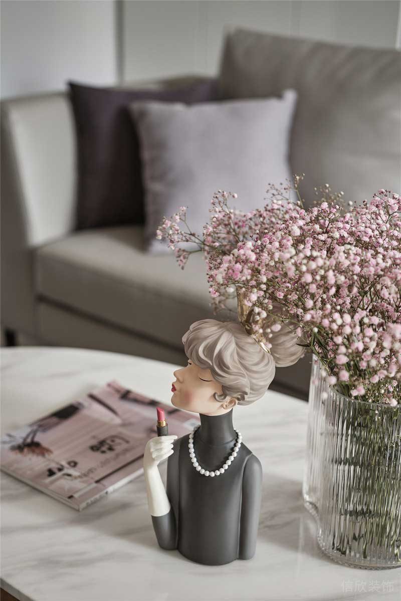 深圳羅湖區(qū)現(xiàn)代風格家裝裝修設計圖客廳茶幾飾品 深圳羅湖區(qū)現(xiàn)代風格家裝裝修設計圖客廳茶幾飾品