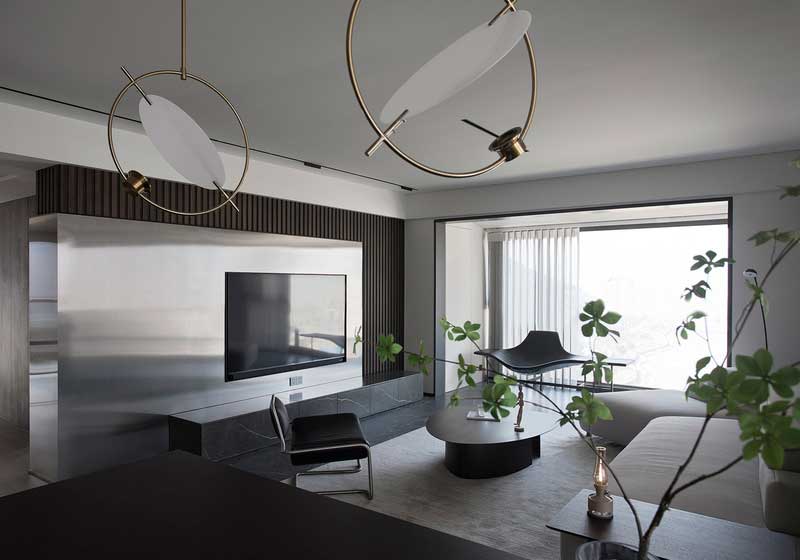 深圳鹽田美式極簡風(fēng)家庭新房裝修工程案例客廳家具 深圳鹽田美式極簡風(fēng)家庭新房裝修工程案例客廳家具