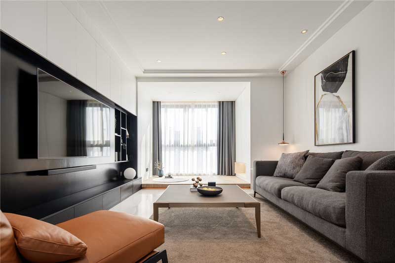 深圳龍崗坂田輕奢風(fēng)格新房裝修設(shè)計(jì)客廳 深圳龍崗坂田輕奢風(fēng)格新房裝修設(shè)計(jì)客廳