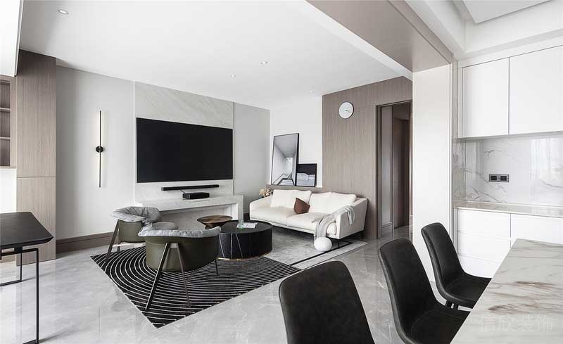 深圳羅湖區(qū)黑白色簡(jiǎn)約風(fēng)格家居裝修圖客廳家具 深圳羅湖區(qū)黑白色簡(jiǎn)約風(fēng)格家居裝修圖客廳家具