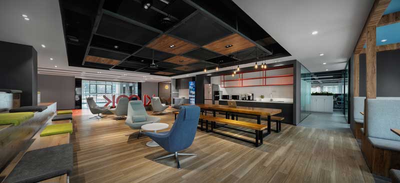 員工餐廳休息區(qū)