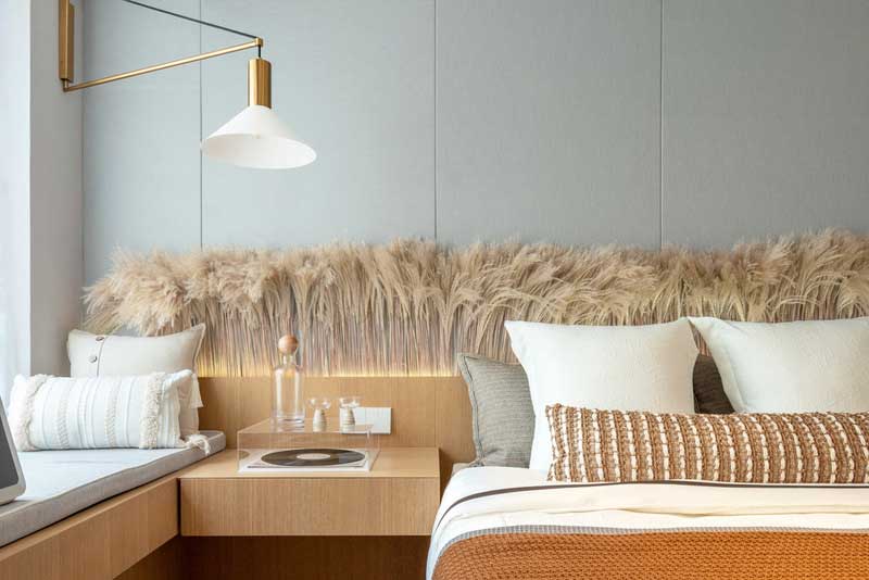 深圳南山北歐風(fēng)格家裝裝修設(shè)計(jì)主臥床頭柜 深圳南山北歐風(fēng)格家裝裝修設(shè)計(jì)主臥床頭柜