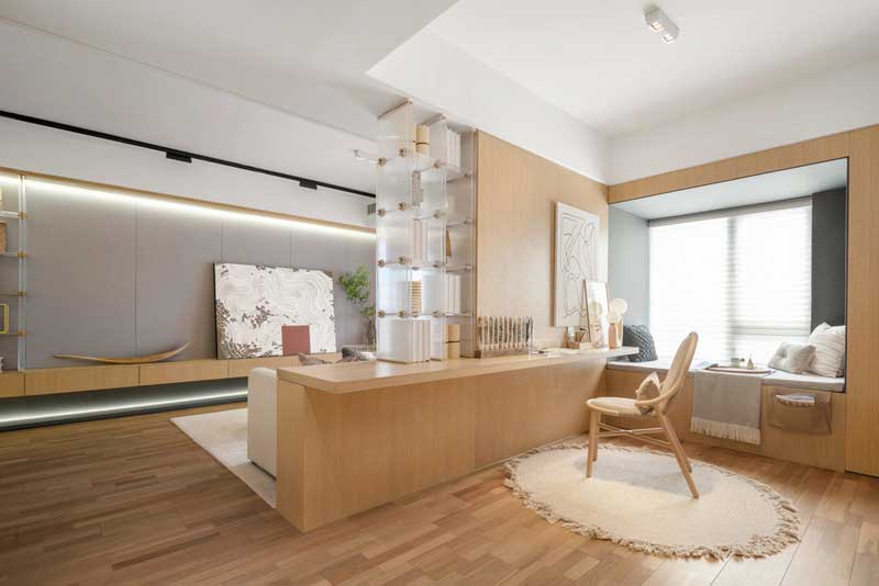 深圳南山北歐風(fēng)格家裝裝修設(shè)計(jì)開(kāi)放式書(shū)房 深圳南山北歐風(fēng)格家裝裝修設(shè)計(jì)開(kāi)放式書(shū)房