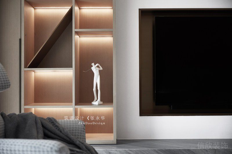 深圳龍崗平湖極簡北歐風家居裝修客廳裝飾展示柜 深圳龍崗平湖極簡北歐風家居裝修客廳裝飾展示柜