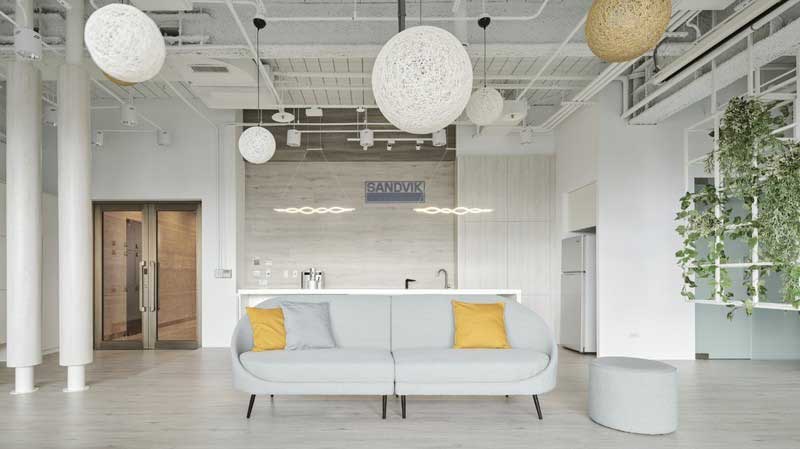 深圳寶安區(qū)淺色系簡約風(fēng)格辦公室裝修沙發(fā)組合 深圳寶安區(qū)淺色系簡約風(fēng)格辦公室裝修沙發(fā)組合