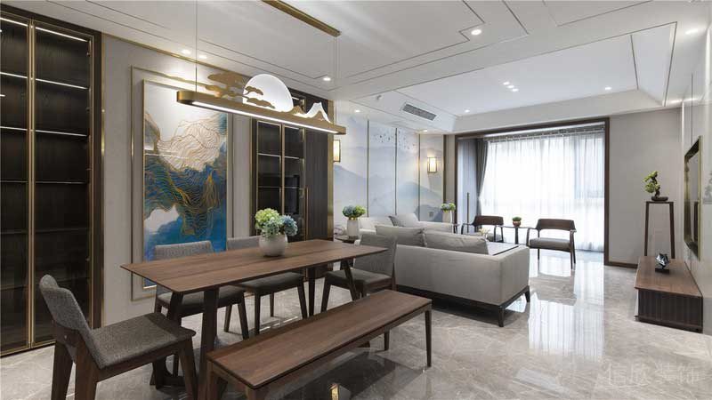 深圳南山新中式風(fēng)格家居裝修餐廳 深圳南山新中式風(fēng)格家居裝修餐廳