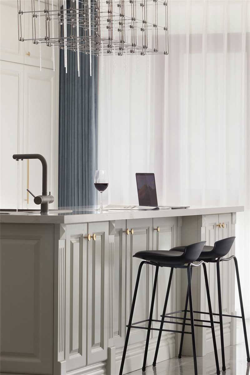 深圳鹽田區(qū)意式輕奢新房設計裝修工程案例吧臺 深圳鹽田區(qū)意式輕奢新房設計裝修工程案例吧臺