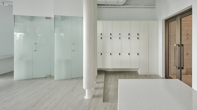 深圳寶安區(qū)淺色系簡約風(fēng)格辦公室裝修玄關(guān) 深圳寶安區(qū)淺色系簡約風(fēng)格辦公室裝修玄關(guān)