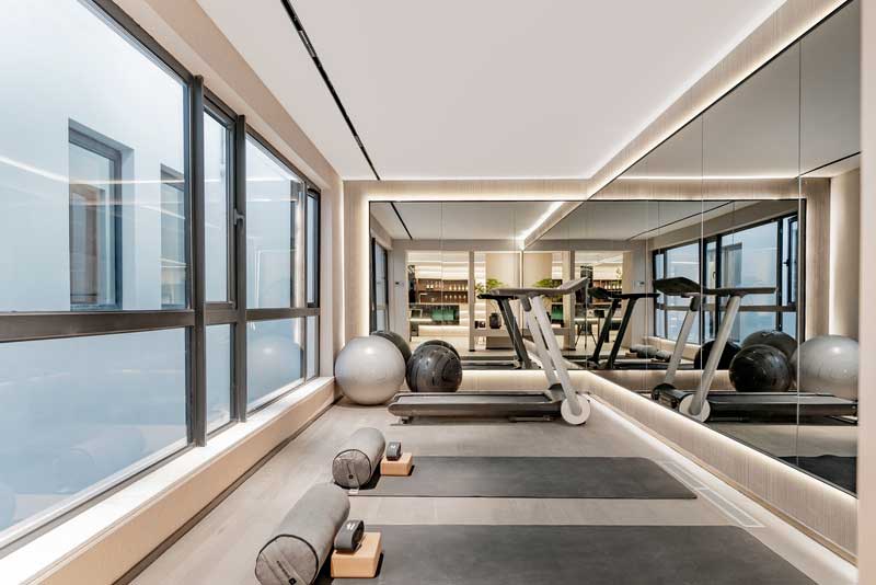 深圳福田現(xiàn)代北歐風(fēng)家居裝修設(shè)計瑜伽健身室器材 深圳福田現(xiàn)代北歐風(fēng)家居裝修設(shè)計瑜伽健身室器材