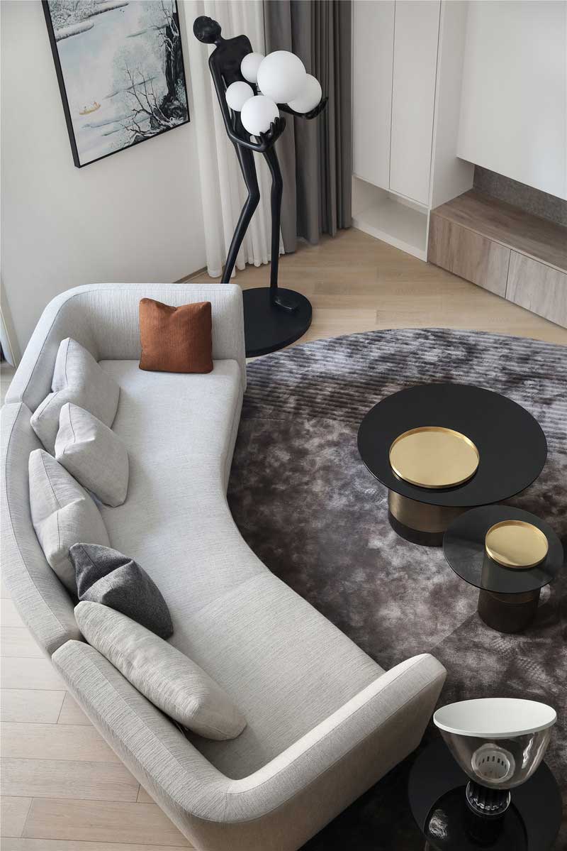 深圳龍華區(qū)現(xiàn)代中式風(fēng)格舊房裝修改造完工后實景圖客廳地毯 深圳龍華區(qū)現(xiàn)代中式風(fēng)格舊房裝修改造完工后實景圖客廳地毯