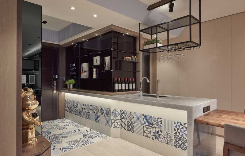 深圳福田區(qū)梅林北歐風(fēng)格家庭裝修工程水吧操作臺 深圳福田區(qū)梅林北歐風(fēng)格家庭裝修工程水吧操作臺