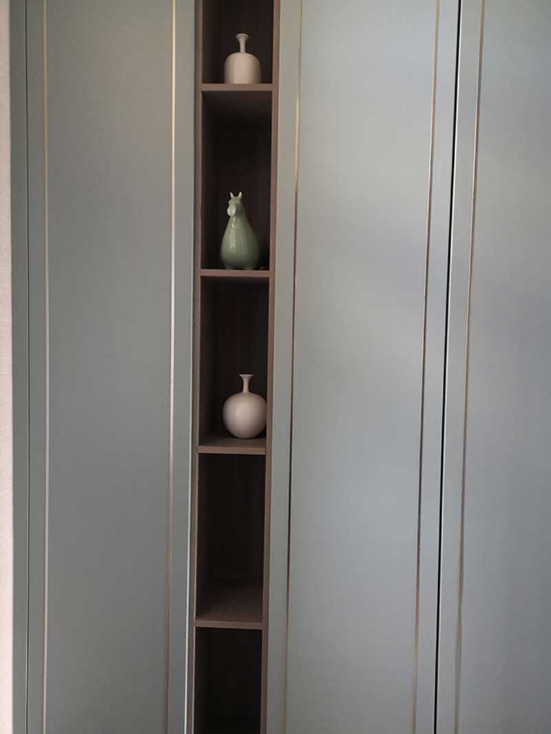 深圳南山新中式家居裝修設(shè)計圖玄關(guān)柜