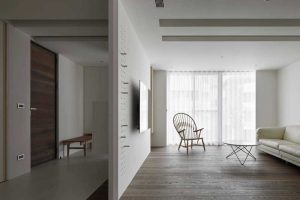 現(xiàn)代簡約風(fēng)地臺效果圖墻體隔斷設(shè)計