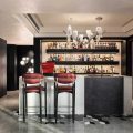水吧臺(tái)酒水休息區(qū)大理石餐飲柜裝修內(nèi)嵌式設(shè)計(jì)效果全屋定制