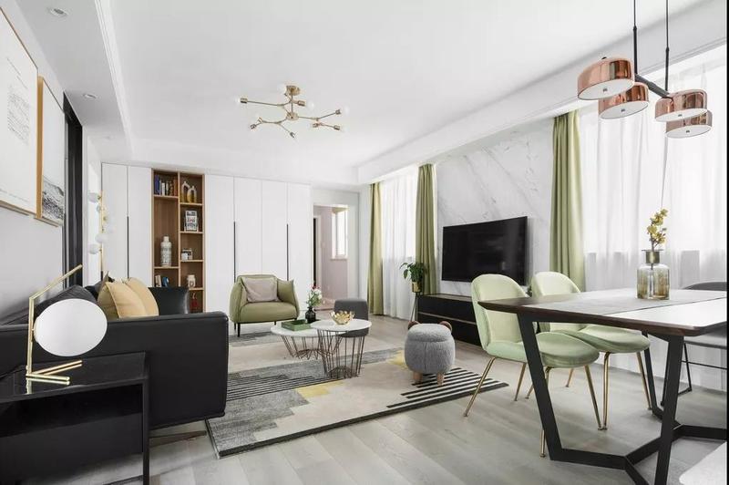 深圳鹽田簡約風格大戶型裝修設(shè)計方案圖客廳 深圳鹽田簡約風格大戶型裝修設(shè)計方案圖客廳