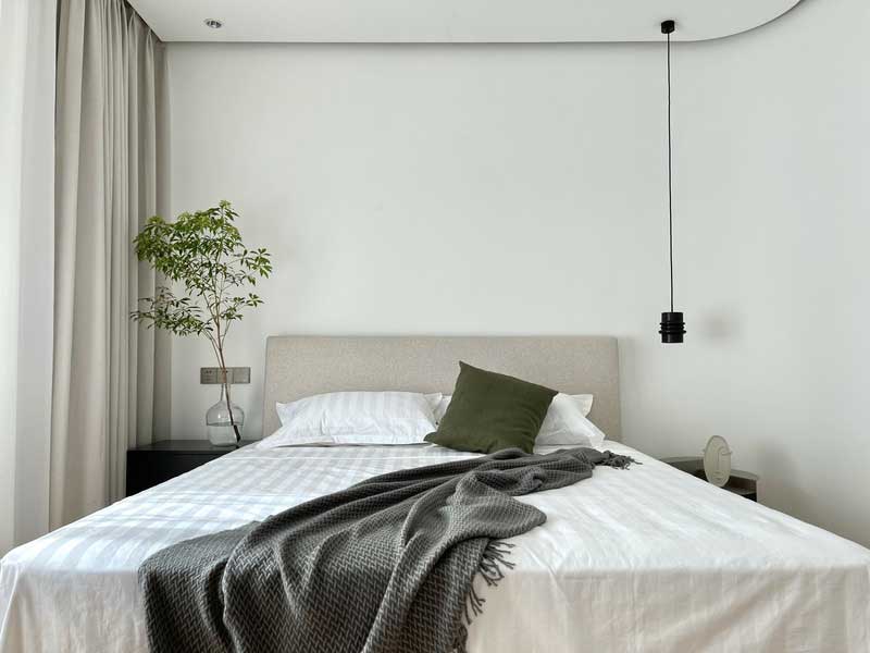 深圳福田區(qū)簡約風格100平方家庭住宅裝修工程案例主臥 深圳福田區(qū)簡約風格100平方家庭住宅裝修工程案例主臥