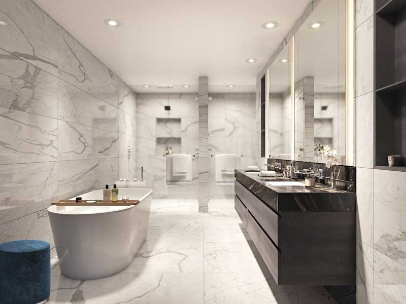 深圳羅湖區(qū)現(xiàn)代風(fēng)格酒店式公寓住宅裝修圖片主臥衛(wèi)浴空間 深圳羅湖區(qū)現(xiàn)代風(fēng)格酒店式公寓住宅裝修圖片主臥衛(wèi)浴空間