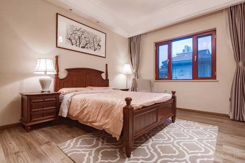 深圳寶安碧桂園簡(jiǎn)歐風(fēng)格別墅樣板間設(shè)計(jì)客臥