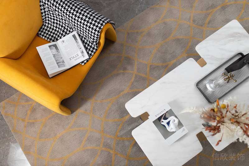 深圳龍崗坂田萬(wàn)科第五園輕奢風(fēng)大戶型樣板間設(shè)計(jì)客廳地毯 深圳龍崗坂田萬(wàn)科第五園輕奢風(fēng)大戶型樣板間設(shè)計(jì)客廳地毯