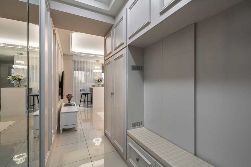 深圳鹽田區(qū)簡(jiǎn)歐風(fēng)格家居住房裝修設(shè)計(jì)玄關(guān) 深圳鹽田區(qū)簡(jiǎn)歐風(fēng)格家居住房裝修設(shè)計(jì)玄關(guān)