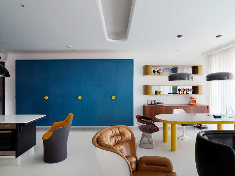 深圳龍崗后現(xiàn)代藍(lán)色調(diào)三居室裝修圖客廳工作區(qū) 深圳龍崗后現(xiàn)代藍(lán)色調(diào)三居室裝修圖客廳工作區(qū)