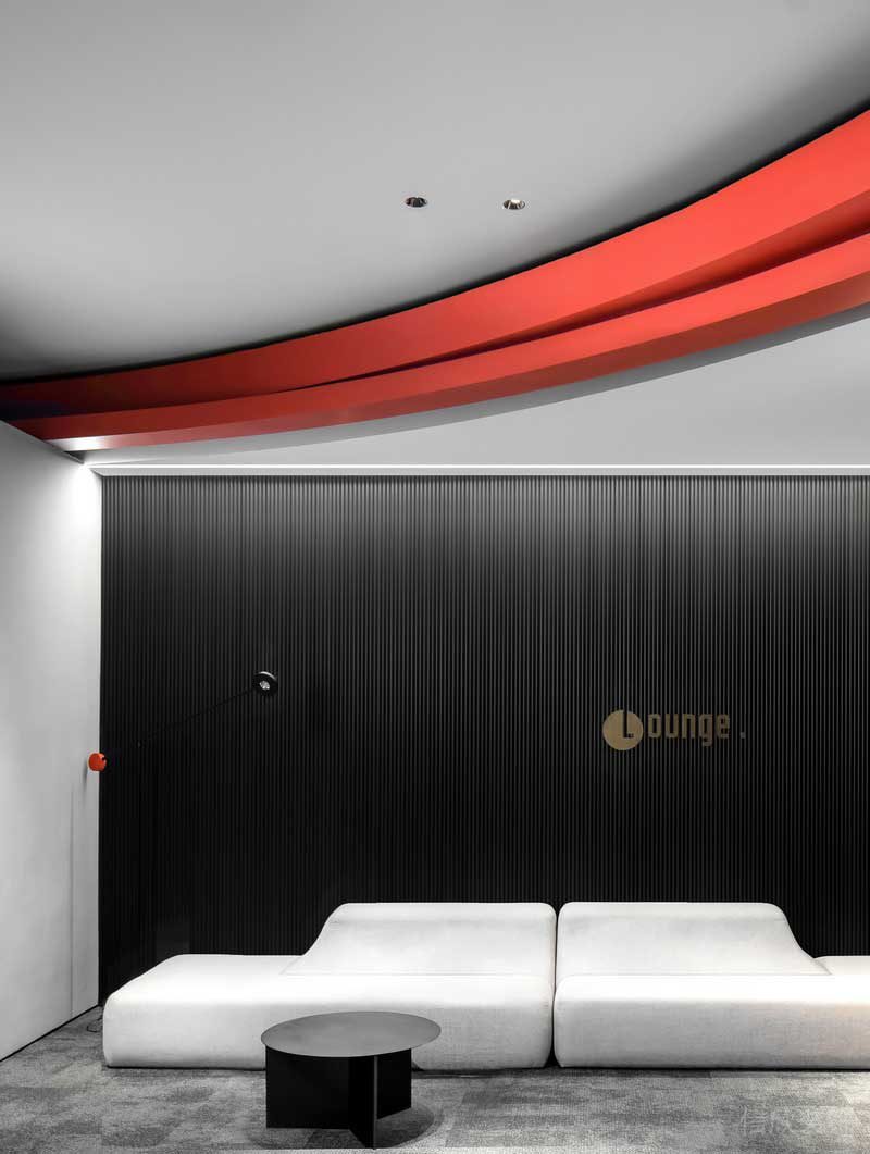 深圳南山前?，F(xiàn)代風(fēng)格辦公室裝修設(shè)計等候區(qū)