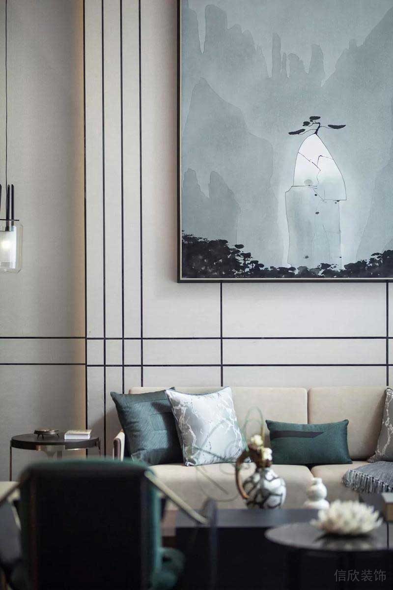 深圳龍崗碧桂園輕奢新中式復式小戶型樣板間設計客廳沙發(fā) 深圳龍崗碧桂園輕奢新中式復式小戶型樣板間設計客廳沙發(fā)