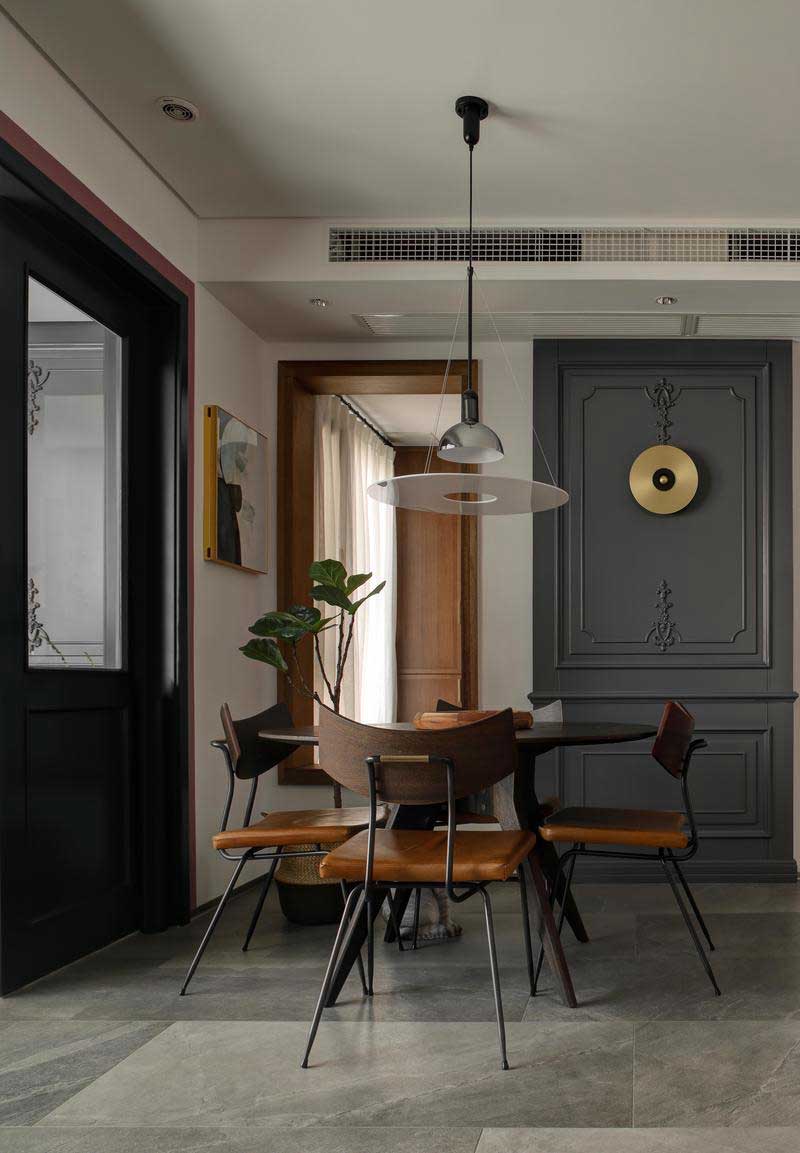 深圳龍崗區(qū)美式復(fù)古風(fēng)家裝裝修實景圖餐廳家具 深圳龍崗區(qū)美式復(fù)古風(fēng)家裝裝修實景圖餐廳家具