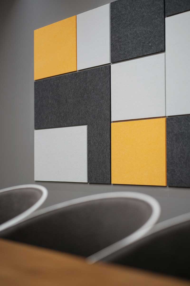 辦公室墻面拼色吸音硬包設(shè)計(jì)圖