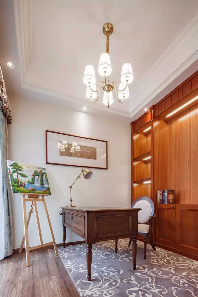 深圳寶安碧桂園簡(jiǎn)歐風(fēng)格別墅樣板間設(shè)計(jì)畫室