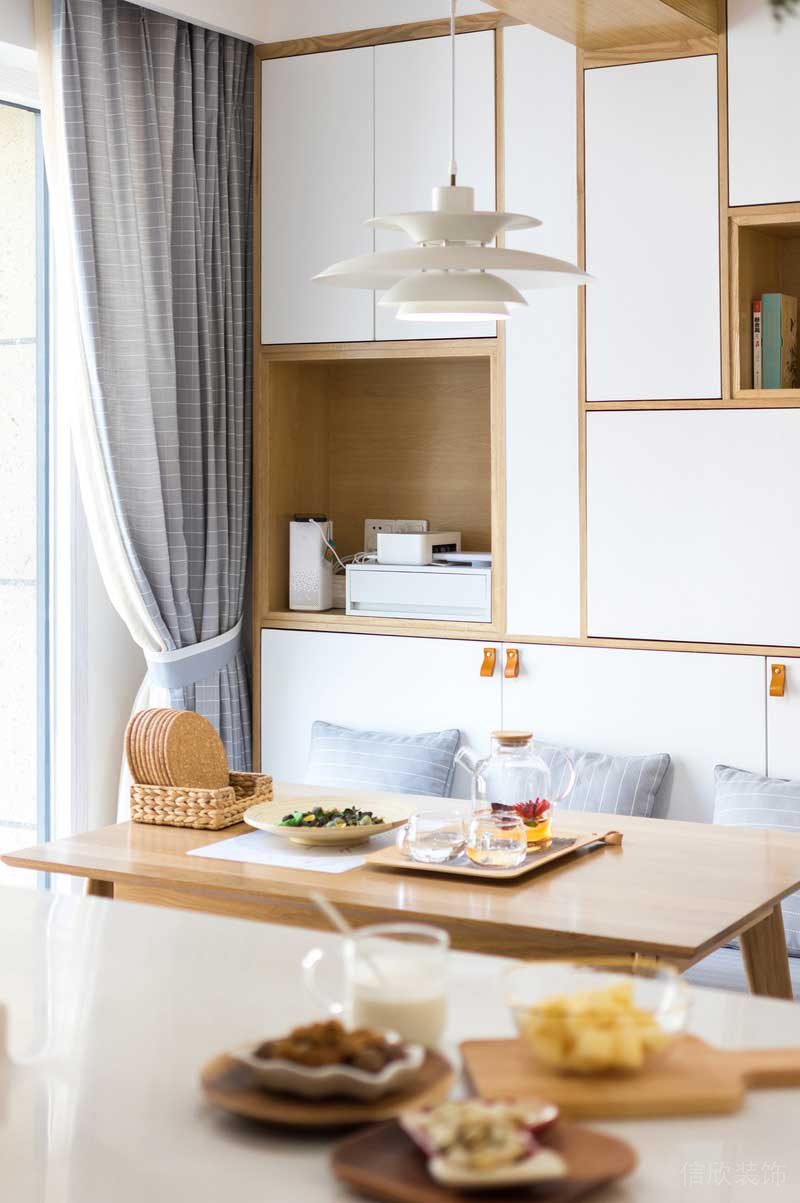 深圳羅湖區(qū)北歐風(fēng)格家庭裝修設(shè)計(jì)實(shí)景圖氛圍調(diào)性