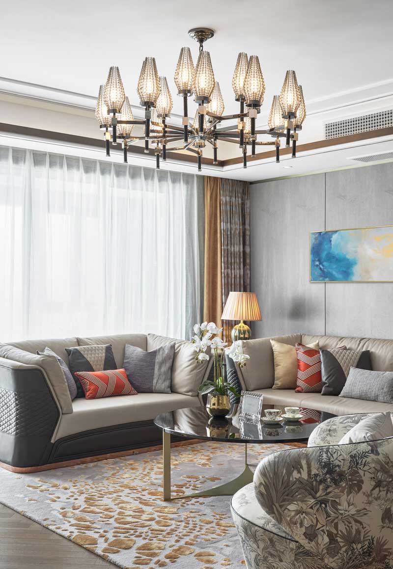 深圳羅湖現(xiàn)代輕奢風(fēng)格裝修客廳茶幾 深圳羅湖現(xiàn)代輕奢風(fēng)格裝修客廳茶幾