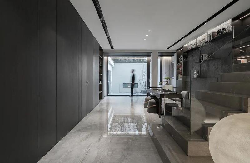 深圳鹽田極簡風(fēng)格家庭住宅裝修設(shè)計天花吊頂 深圳鹽田極簡風(fēng)格家庭住宅裝修設(shè)計天花吊頂