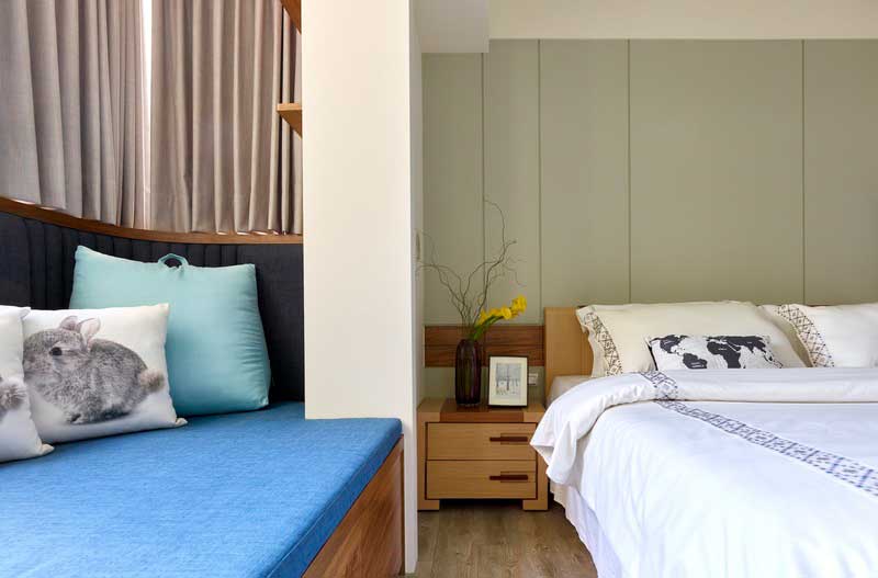 深圳鹽田區(qū)北歐風(fēng)格家居住宅裝修設(shè)計(jì)效果圖主臥飄窗 深圳鹽田區(qū)北歐風(fēng)格家居住宅裝修設(shè)計(jì)效果圖主臥飄窗