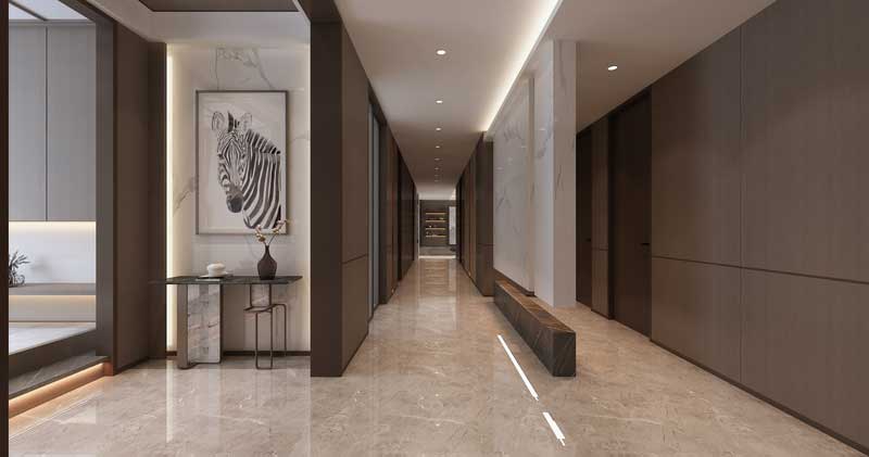 南山區(qū)現代混搭家裝裝修過道