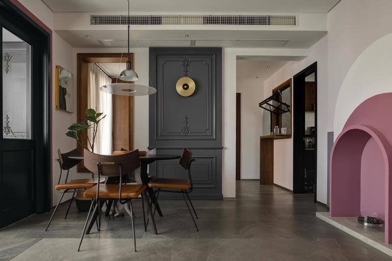 深圳龍崗區(qū)美式復(fù)古風(fēng)家裝裝修實景圖餐廳 深圳龍崗區(qū)美式復(fù)古風(fēng)家裝裝修實景圖餐廳