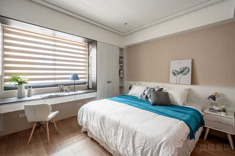 深圳鹽田區(qū)沙頭角北歐風(fēng)格舊房翻新改造裝修主臥 深圳鹽田區(qū)沙頭角北歐風(fēng)格舊房翻新改造裝修主臥