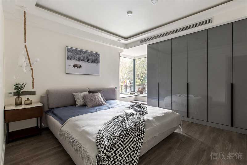 深圳羅湖區(qū)簡約風(fēng)小戶型裝修工程施工主臥 深圳羅湖區(qū)簡約風(fēng)小戶型裝修工程施工主臥