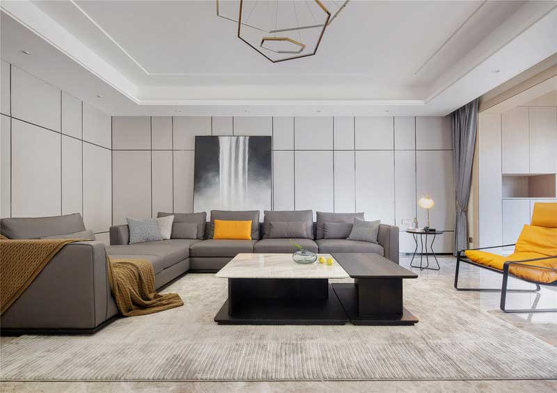 深圳羅湖現(xiàn)代簡約家庭裝修圖片客廳家具組合 深圳羅湖現(xiàn)代簡約家庭裝修圖片客廳家具組合