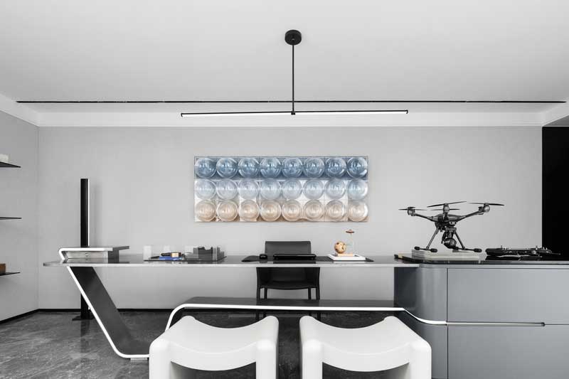 深圳福田現(xiàn)代北歐風(fēng)家居裝修設(shè)計書房 深圳福田現(xiàn)代北歐風(fēng)家居裝修設(shè)計書房