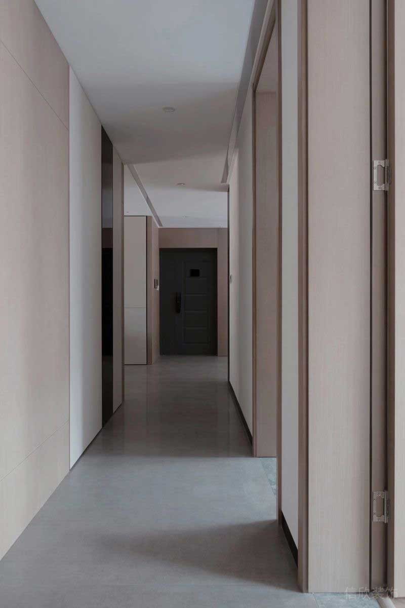 深圳福田區(qū)筆架山極簡(jiǎn)風(fēng)新房裝修設(shè)計(jì)案例過(guò)道 深圳福田區(qū)筆架山極簡(jiǎn)風(fēng)新房裝修設(shè)計(jì)案例過(guò)道