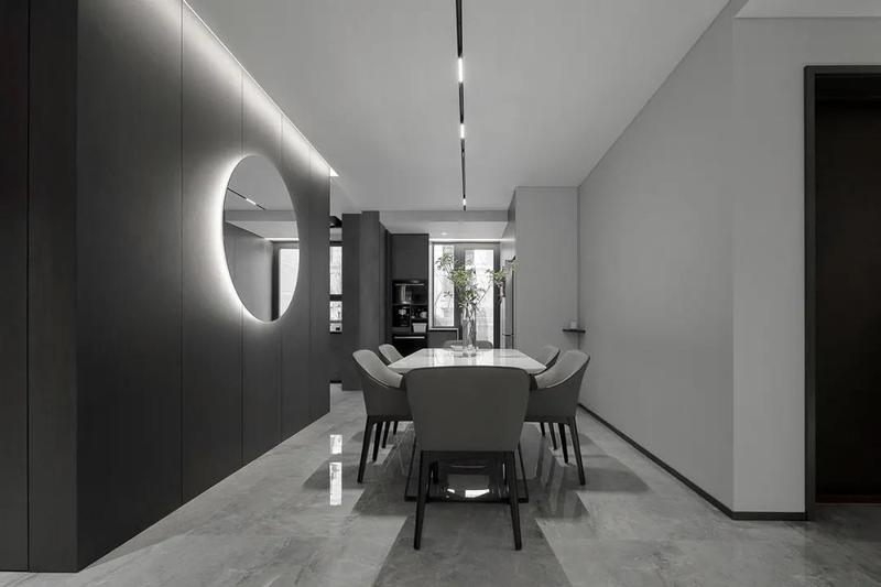 深圳鹽田極簡風(fēng)格家庭住宅裝修設(shè)計餐廳家具 深圳鹽田極簡風(fēng)格家庭住宅裝修設(shè)計餐廳家具